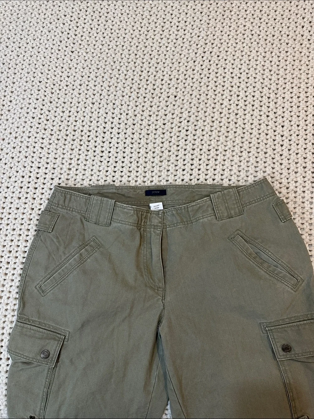 J. Crew Women’s Olive Green Cargo Pants